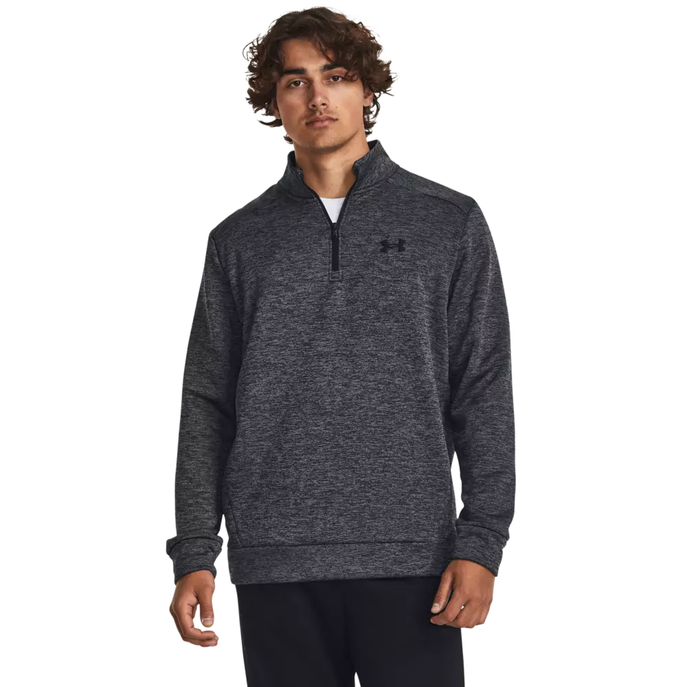 Under Armour Men's Fleece Long Sleeve 1/4-Zip Top - Grey